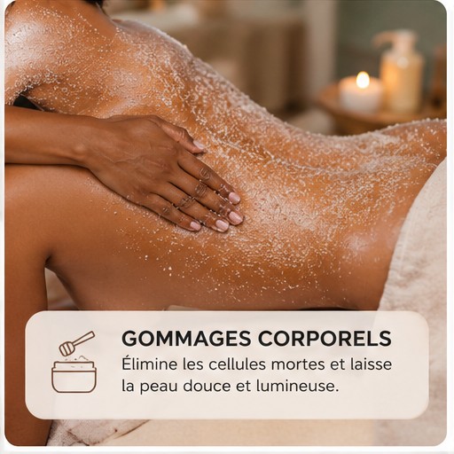 Gommages corporels